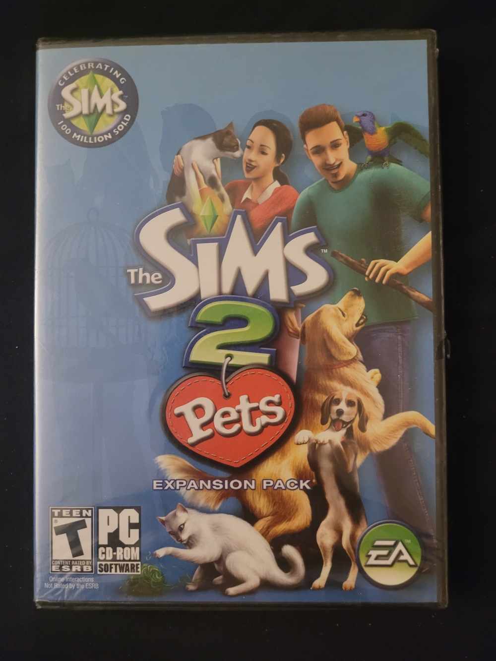 The Sims 2 Pets Expansion Pack - Blue PC Game Case by EA